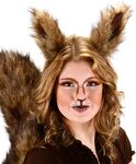 AmazonSmile: elope Deluxe Oversized Squirrel Ears Headband B